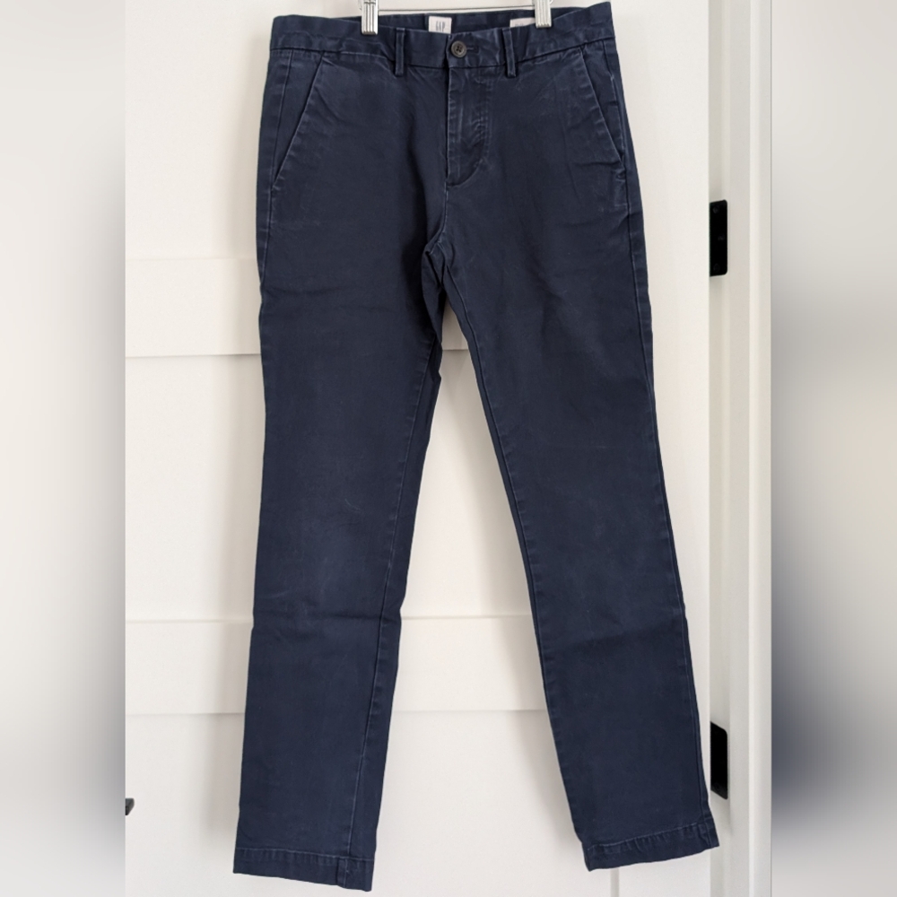GAP Men's Dark Navy Chinos